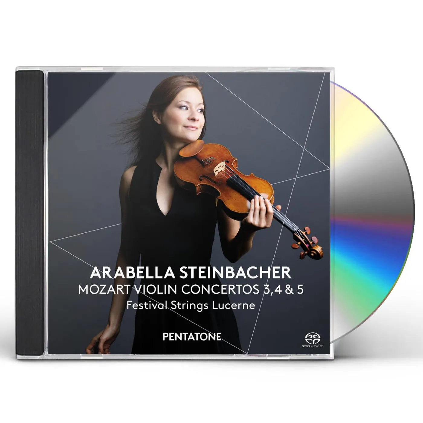 Mozart / Peter Schreier / Staatskapelle Dresden VIOLIN CONS 3 4 & 5 Super Audio CD