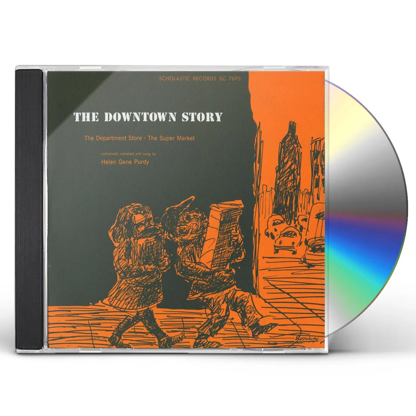 Helen Gene Purdy THE DOWNTOWN STORY CD