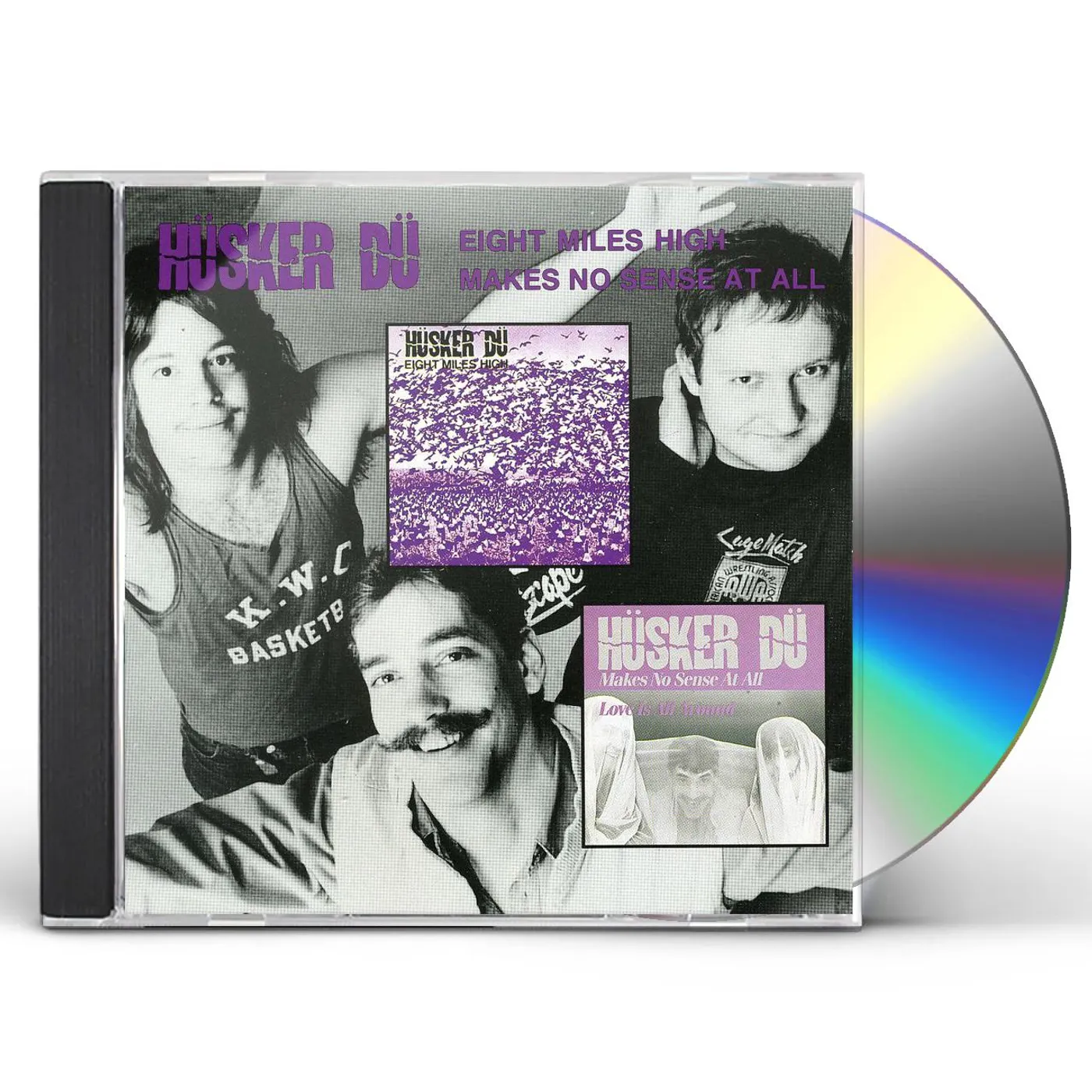 Hüsker Dü 8 MILES HIGH / MAKES NO SENSE AT ALL CD
