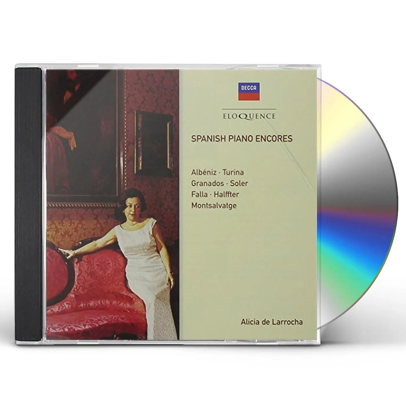 Alicia de Larrocha SPANISH PIANO ENCORES CD
