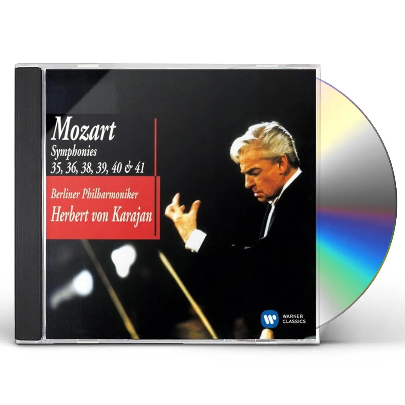 Herbert von Karajan MOZART SYMPHONIES 35 36 38 39 40 & 41 CD