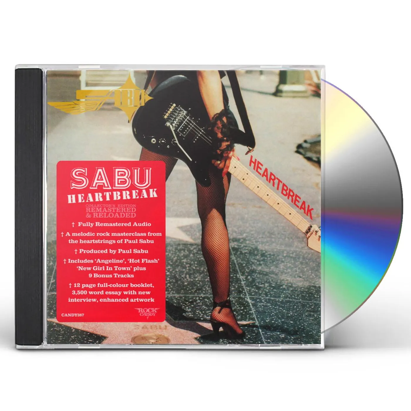 Paul Sabu HEARTBREAK CD