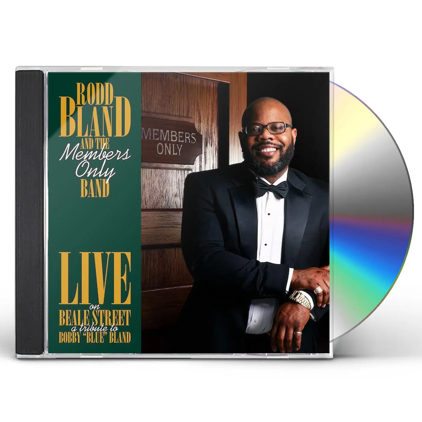 Rodd Bland and the Members Only Band LIVE ON BEALE STREET CD