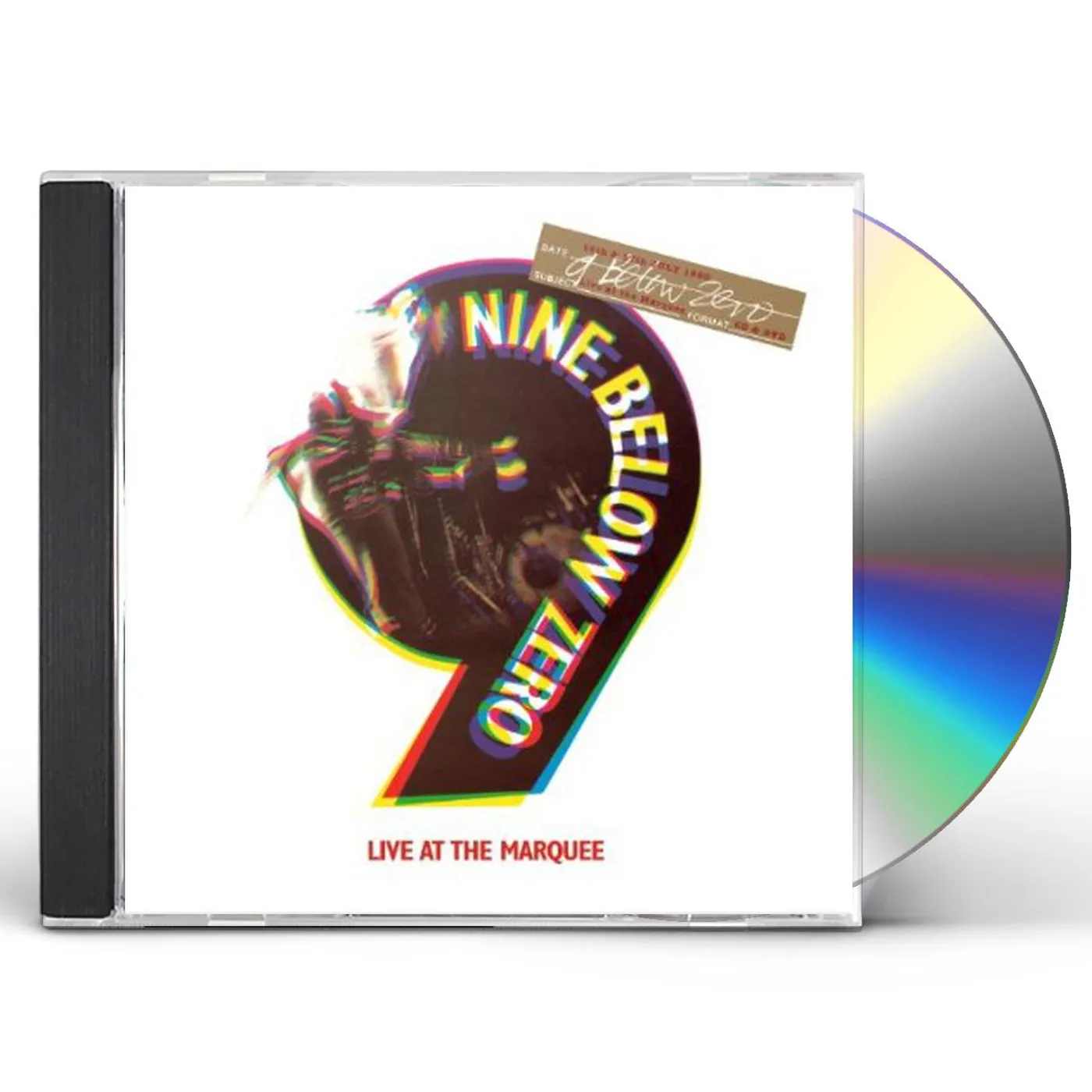 Nine Below Zero LIVE AT THE MARQUEE CD