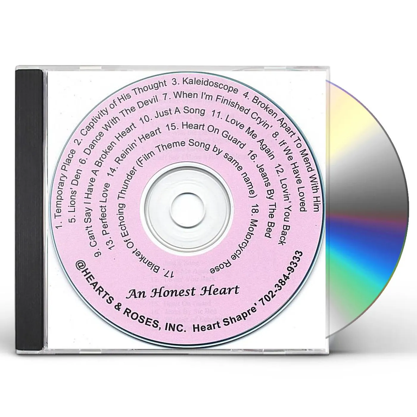 Heart Shapre' HONEST HEART CD