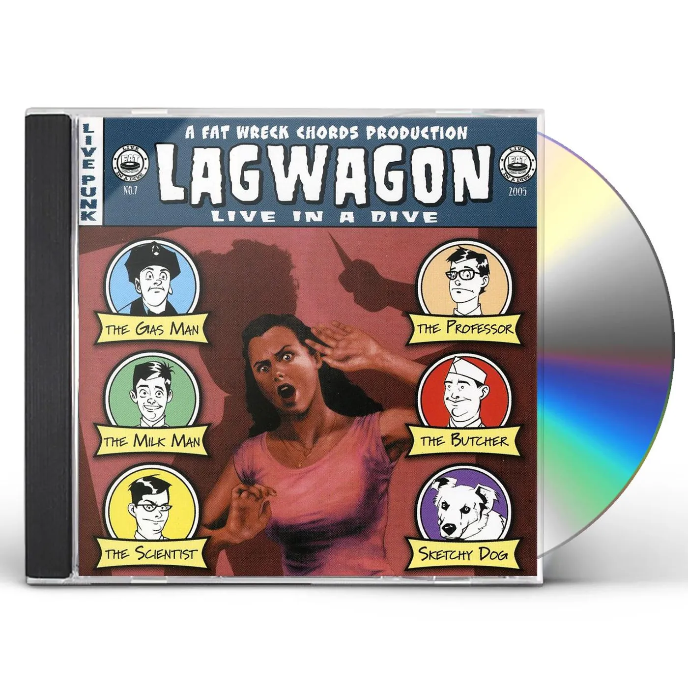 Lagwagon LIVE IN A DIVE CD
