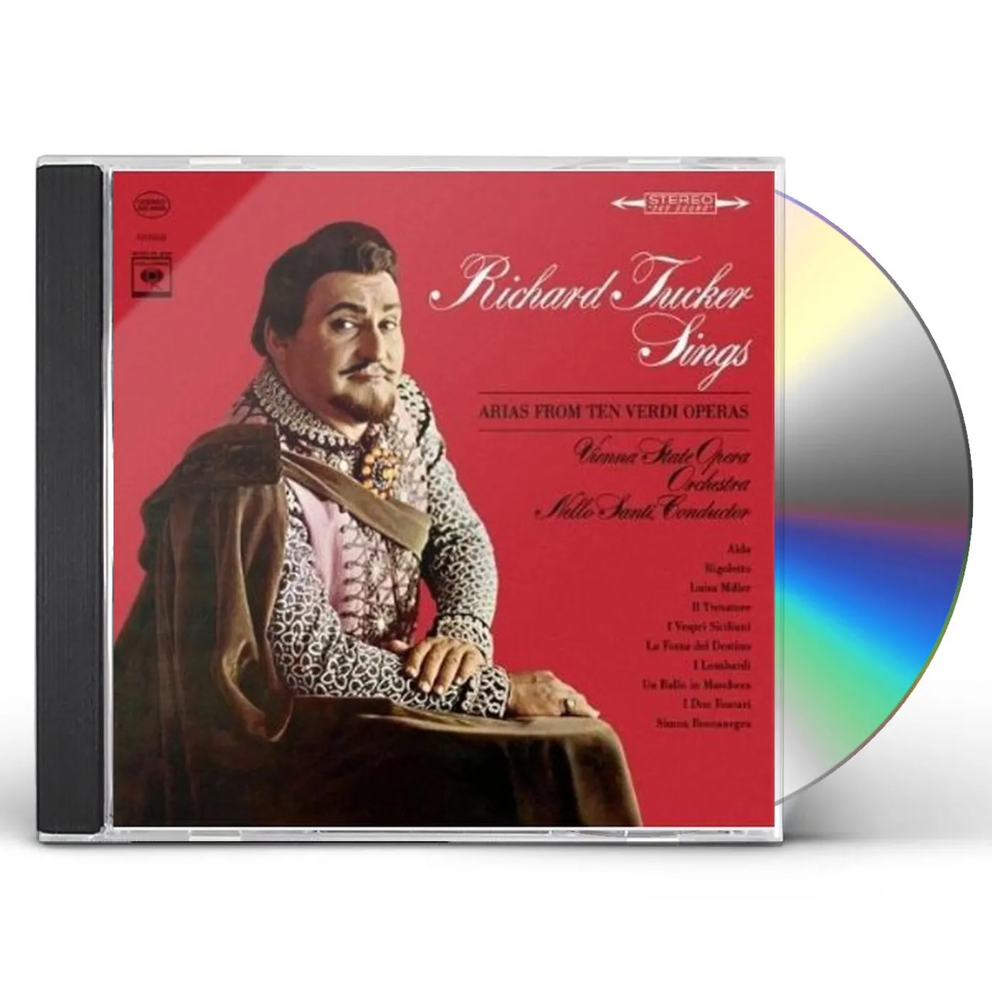 Richard Tucker SINGS VERDI ARIAS CD