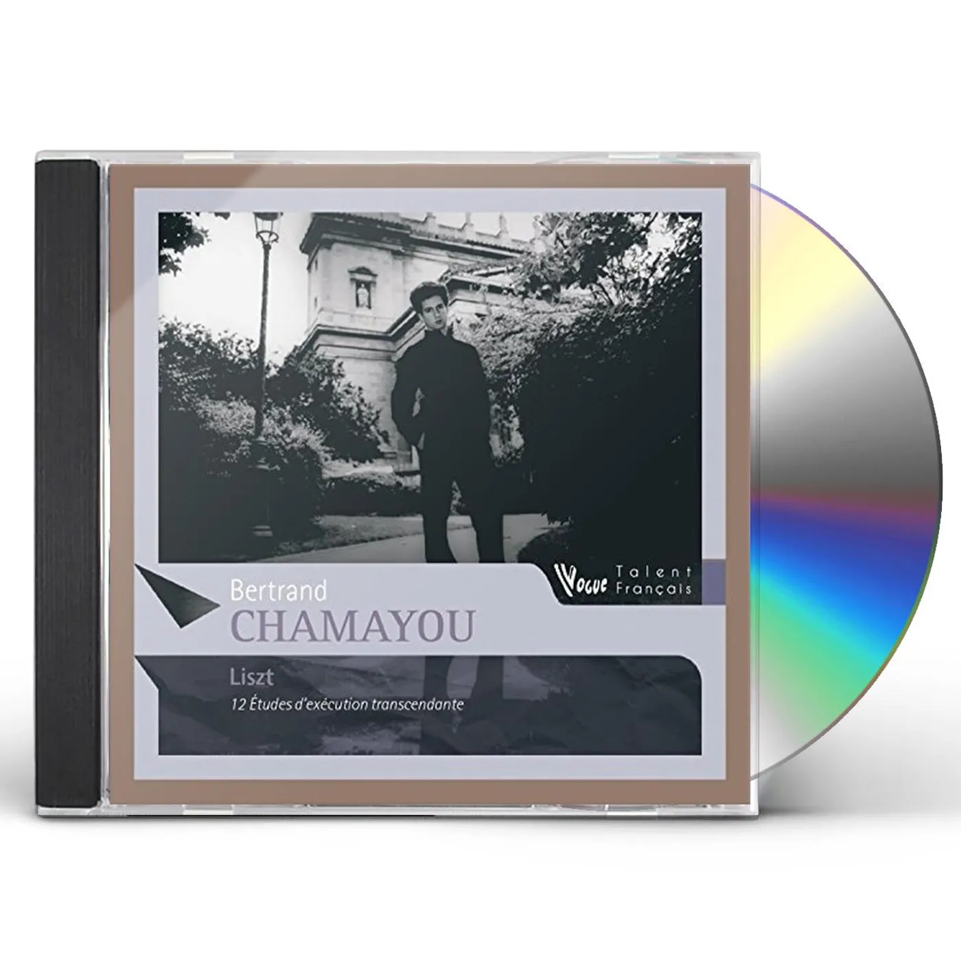 Bertrand Chamayou LISZT: 12 ETUDES D'EXECUTION TRANSCENDA CD