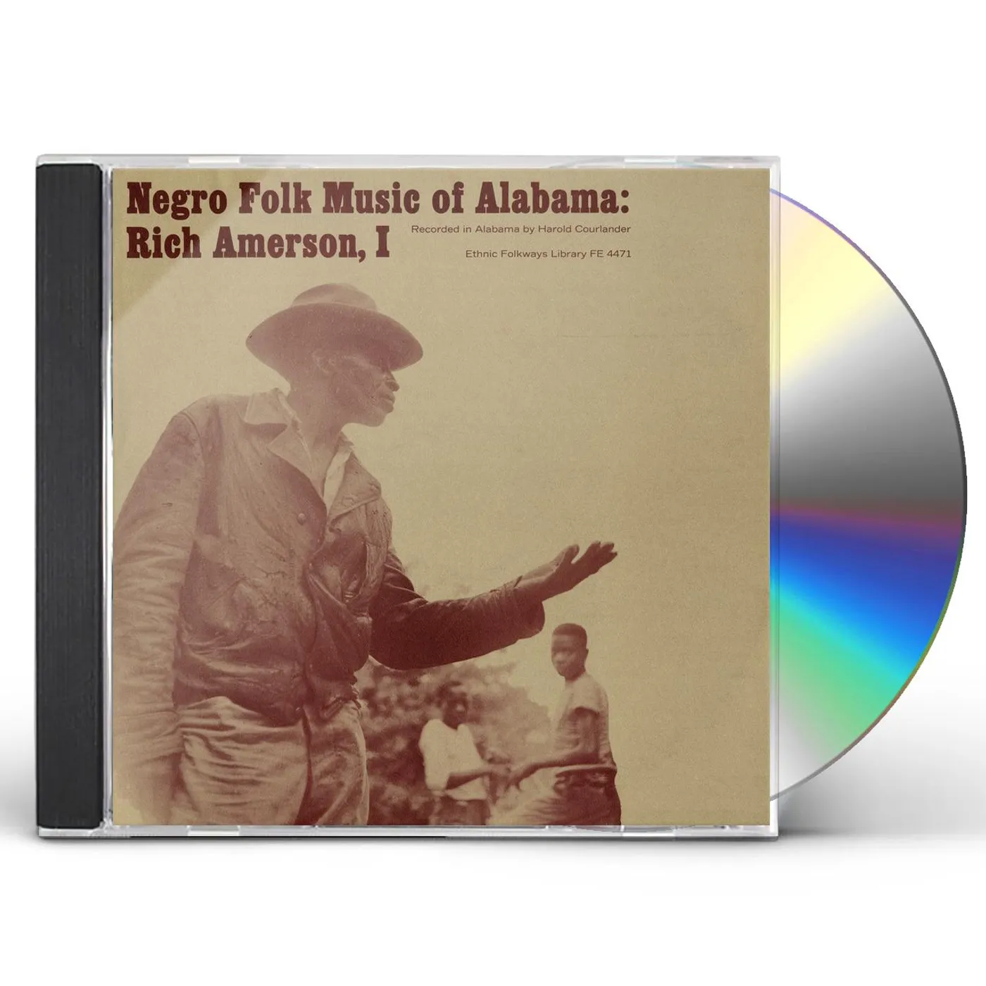 Rich Amerson NEGRO FOLK MUSIC OF ALABAMA 3 CD