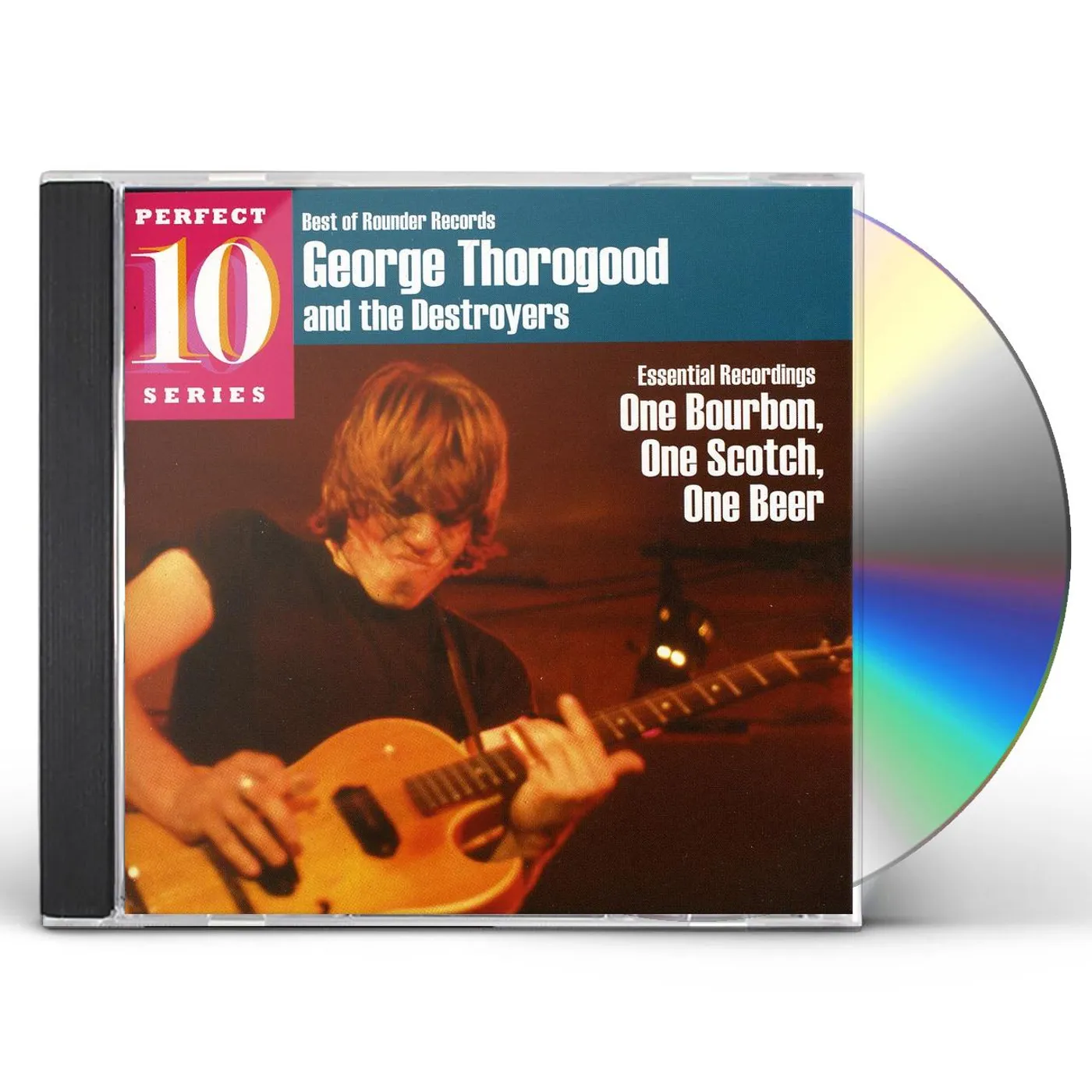 George Thorogood & The Destroyers ONE BOURBON ONE SCOTCH ONE BEER: ESSENTIAL REC CD