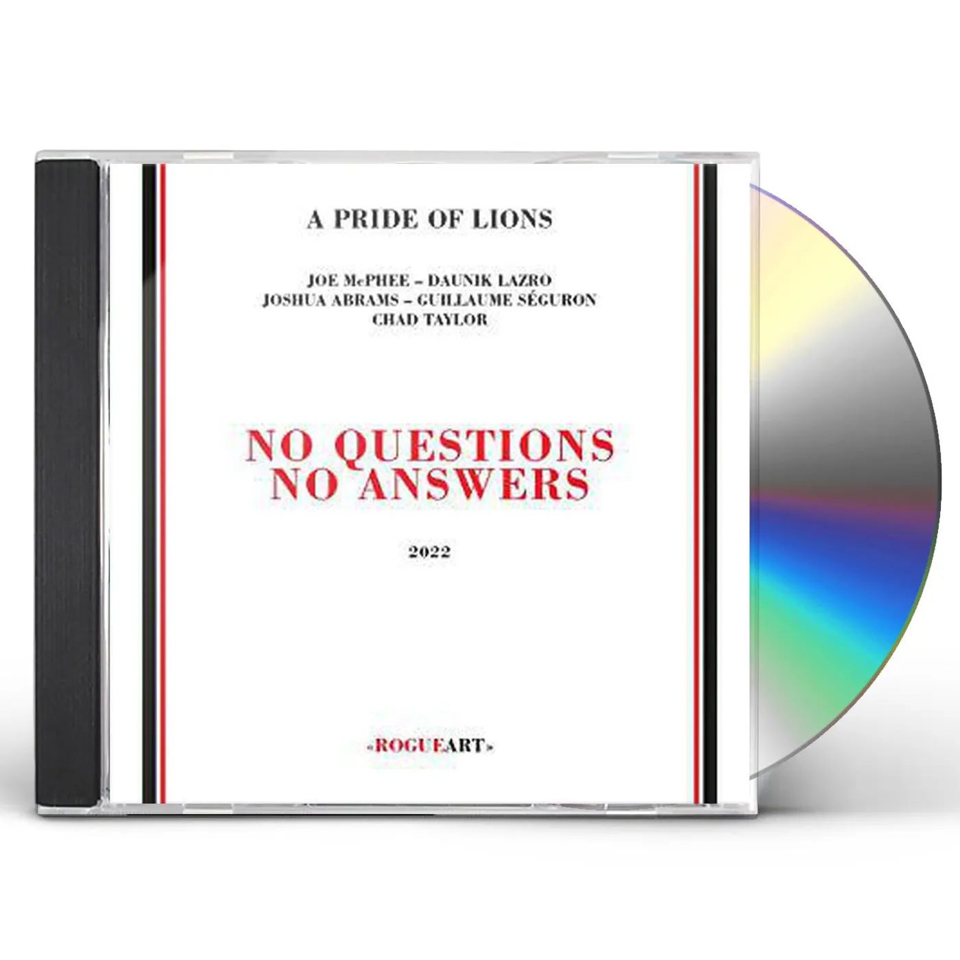 Pride Of Lions NO QUESTIONS NO ANSWERS CD