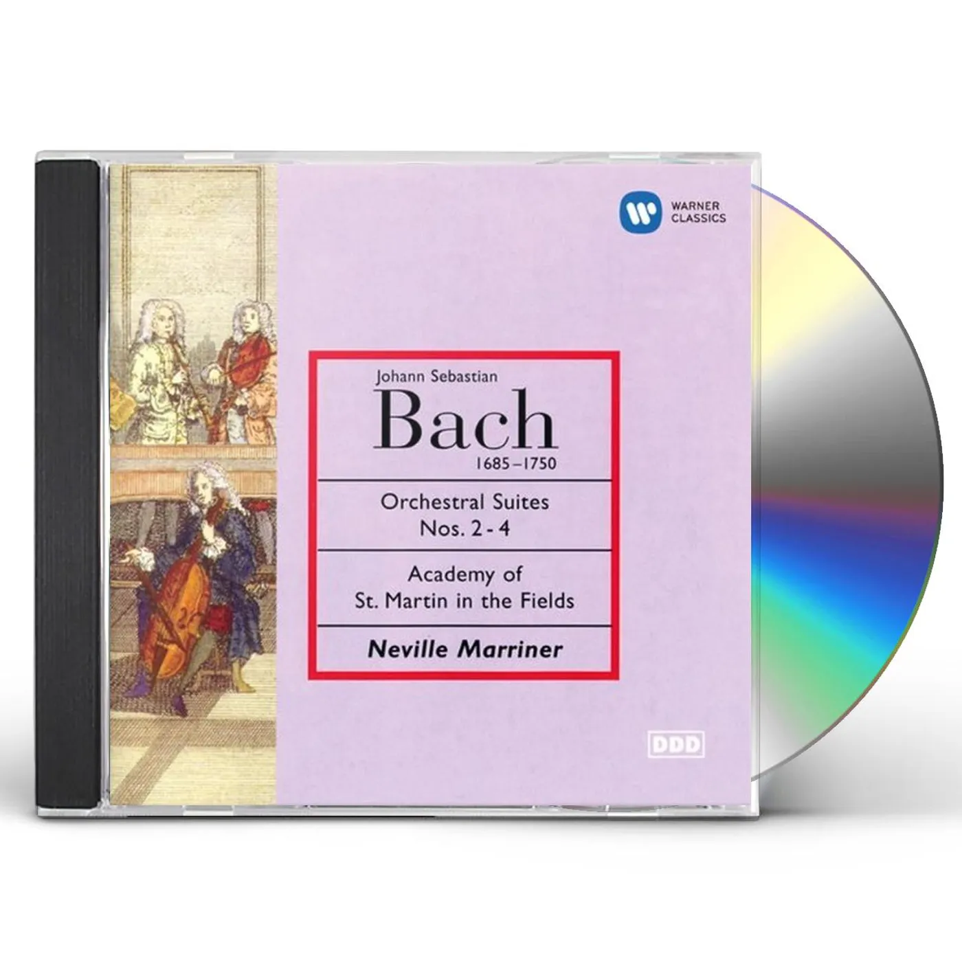 Neville Marriner BACH: SUITES NOS 2-4 CD