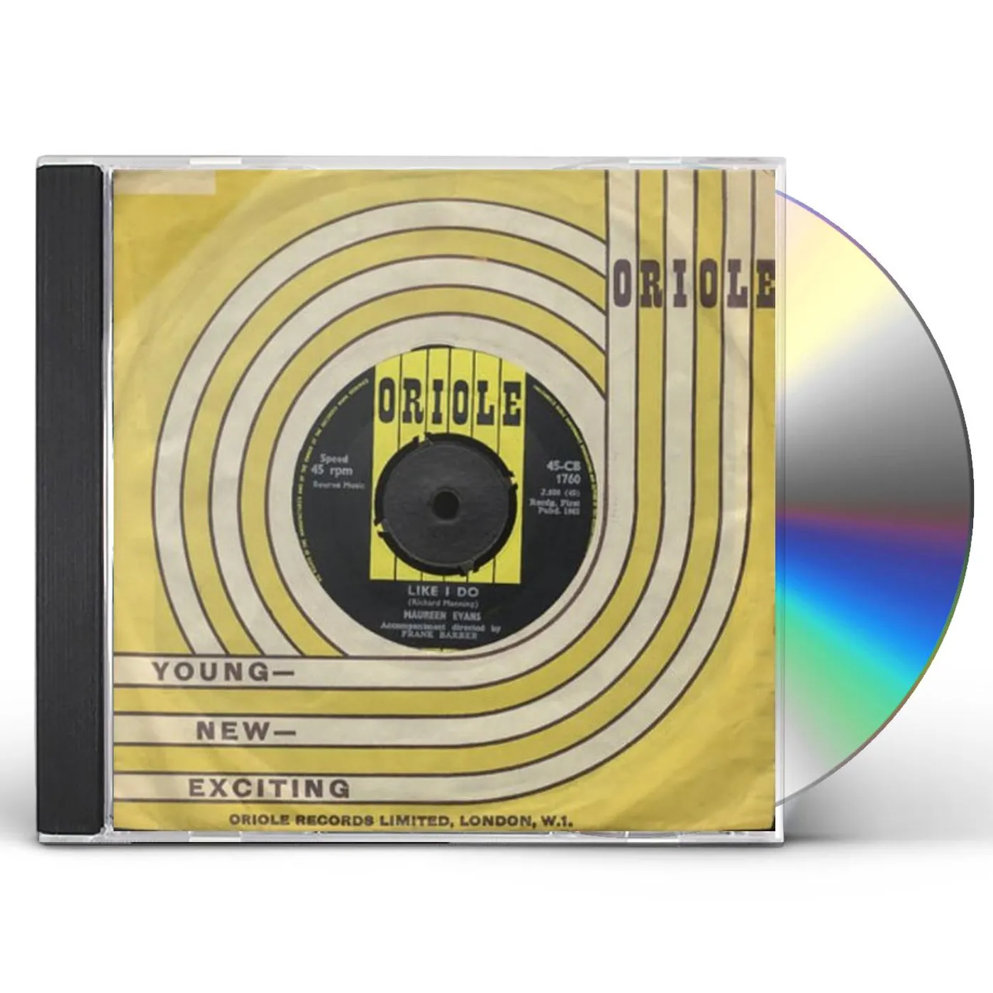 Maureen Evans LIKE I DO CD