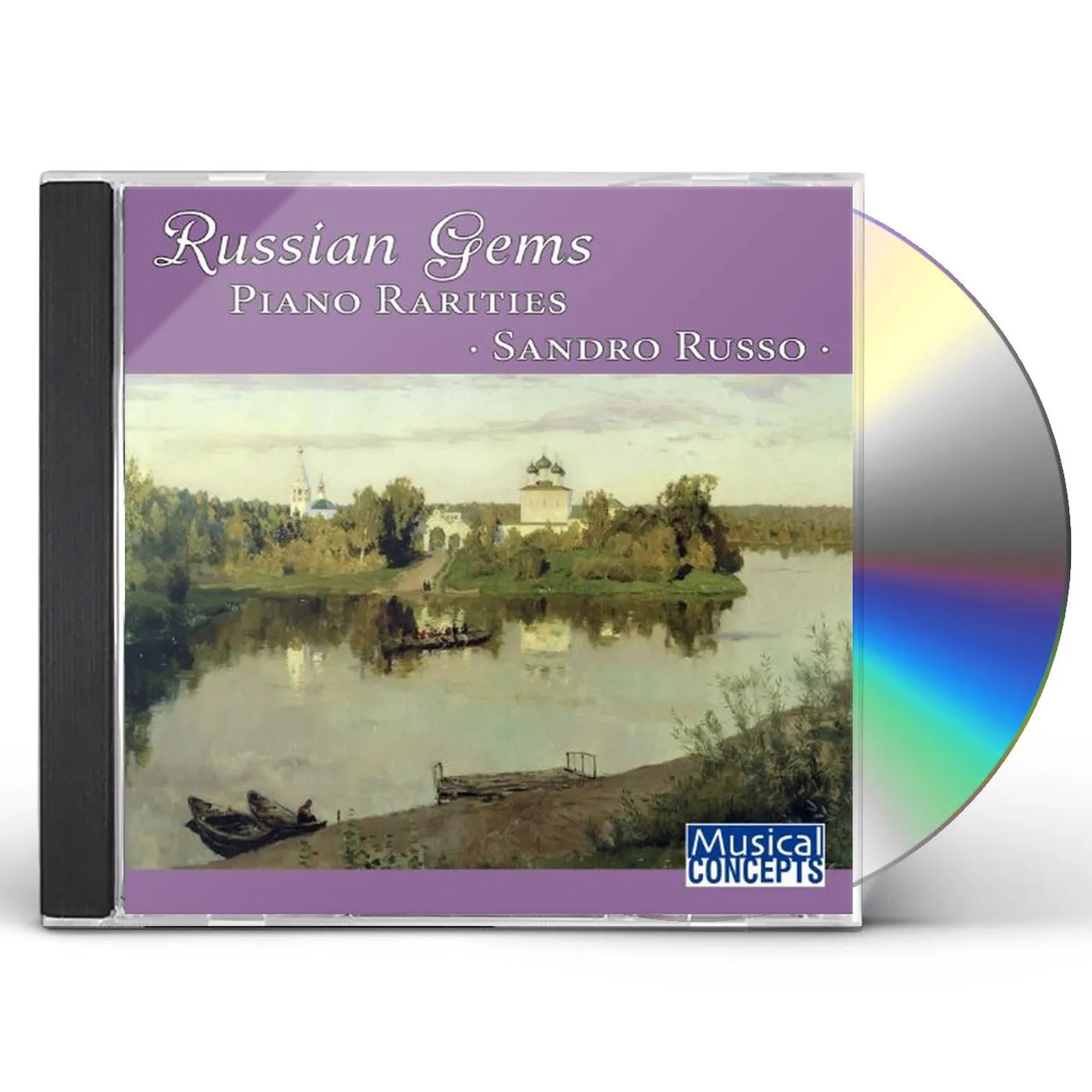 Sandro Russo RUSSIAN GEMS: PIANO RARITIES CD