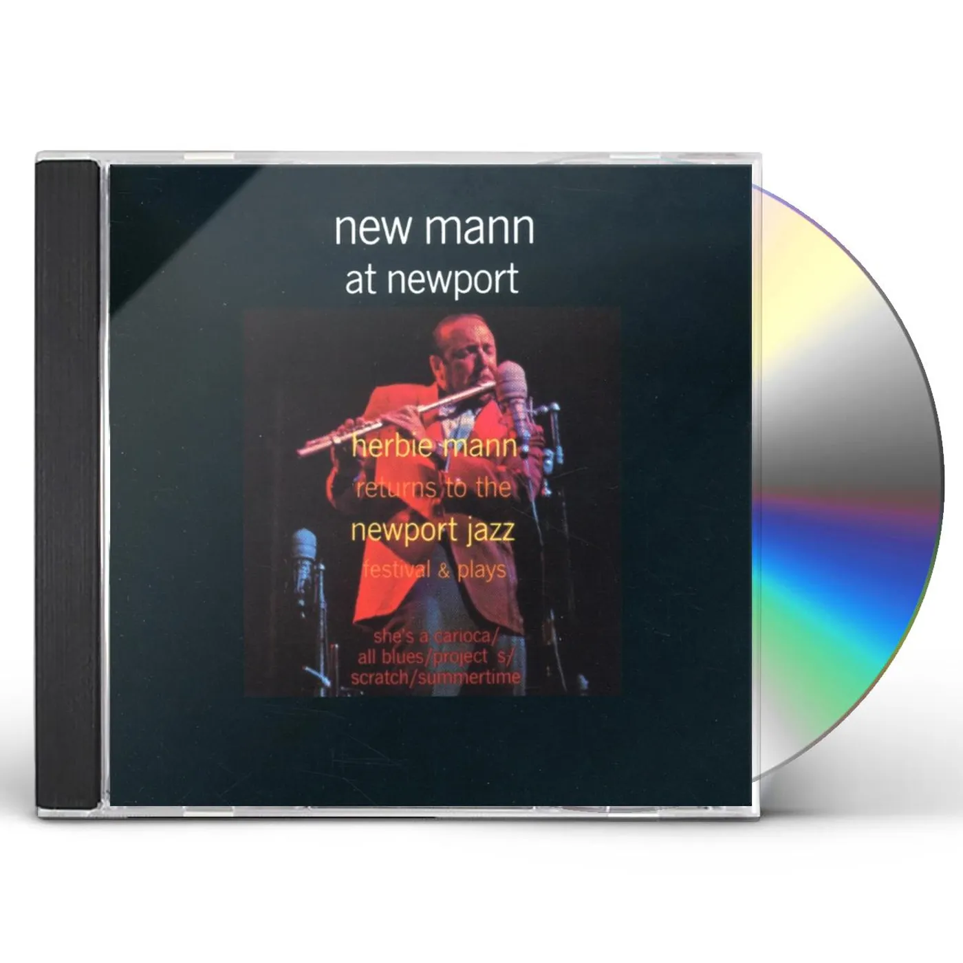 Herbie Mann NEW MANN AT NEWPORT CD