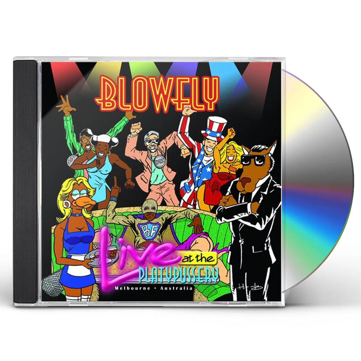 Blowfly LIVE AT THE PLATYPUSSERY CD