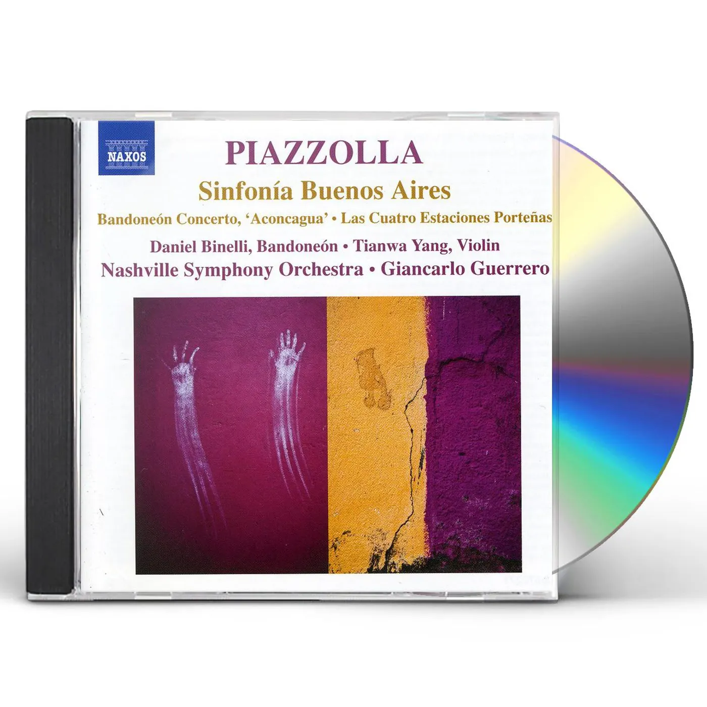 Astor Piazzolla SINFONIA BUENOS AIRES BANDONE CD