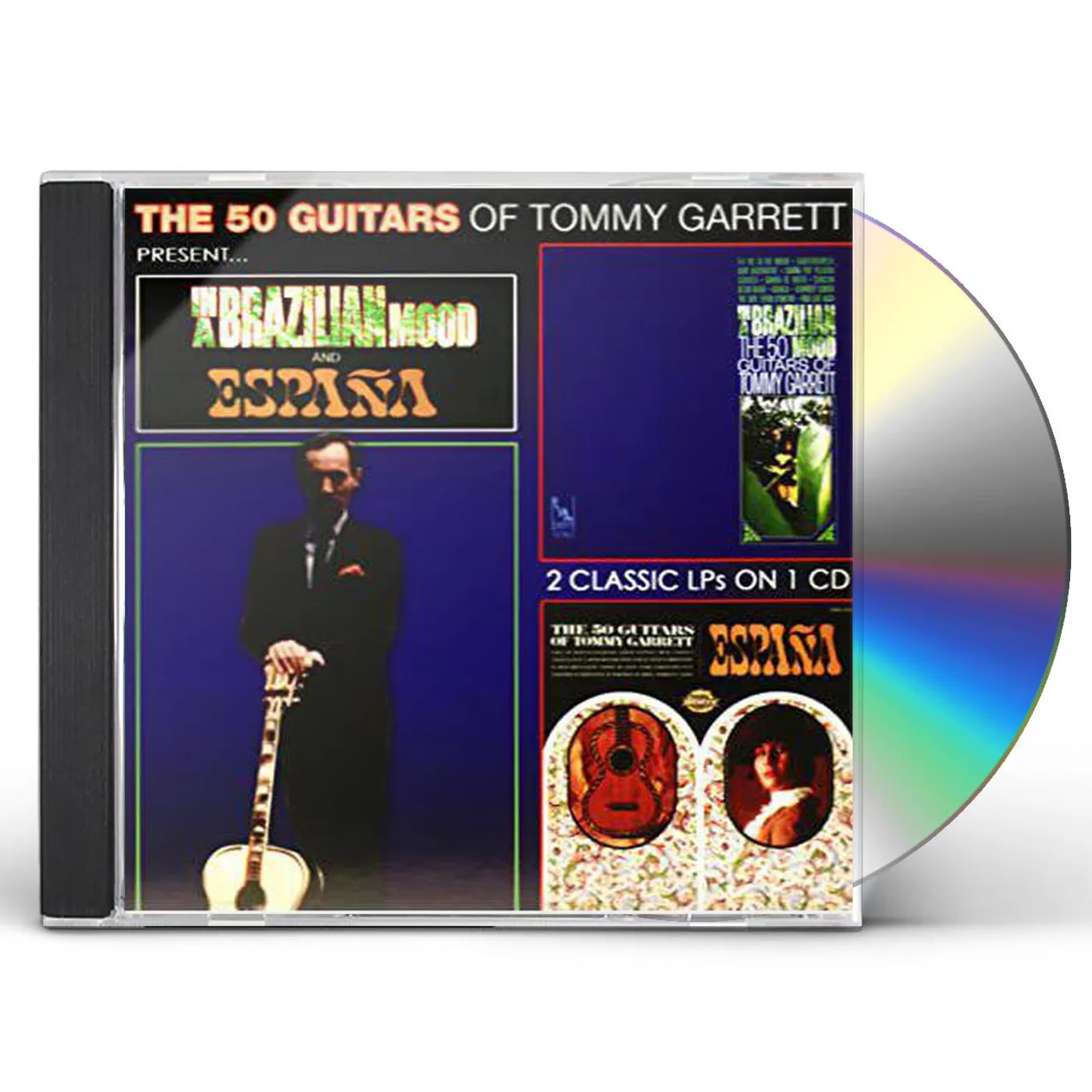 Tommy Garrett IN A BRAZILIAN MOOD & ESPANA CD