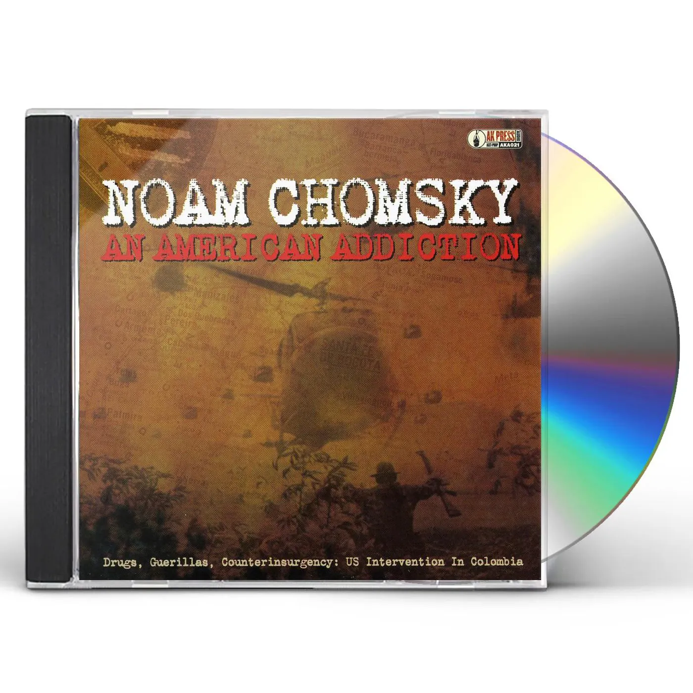 Noam Chomsky AMERICAN ADDICTION: DRUGS GUERILLAS INTERVENTION CD