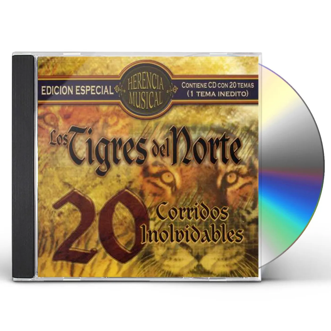 Los Tigres Del Norte HERENCIA MUSICAL: 20 CORRIDOS CD