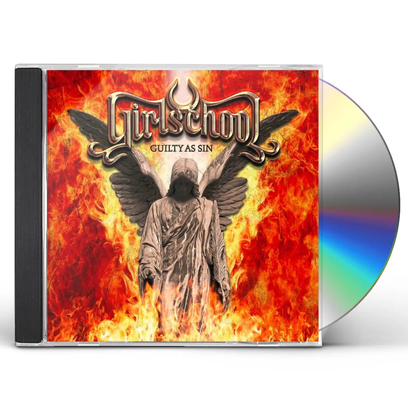 Girlschool GUILTY AS SIN CD