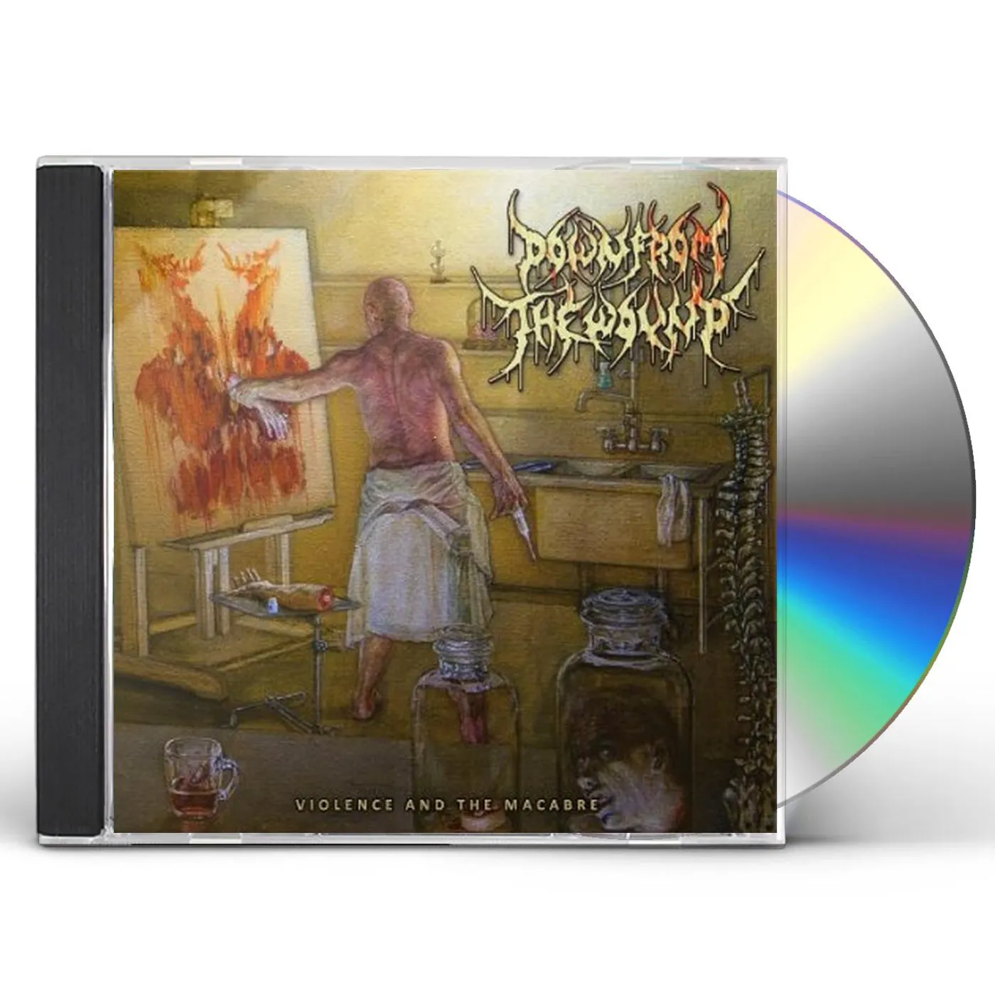 Down From The Wound VIOLENCE & THE MACABRE CD