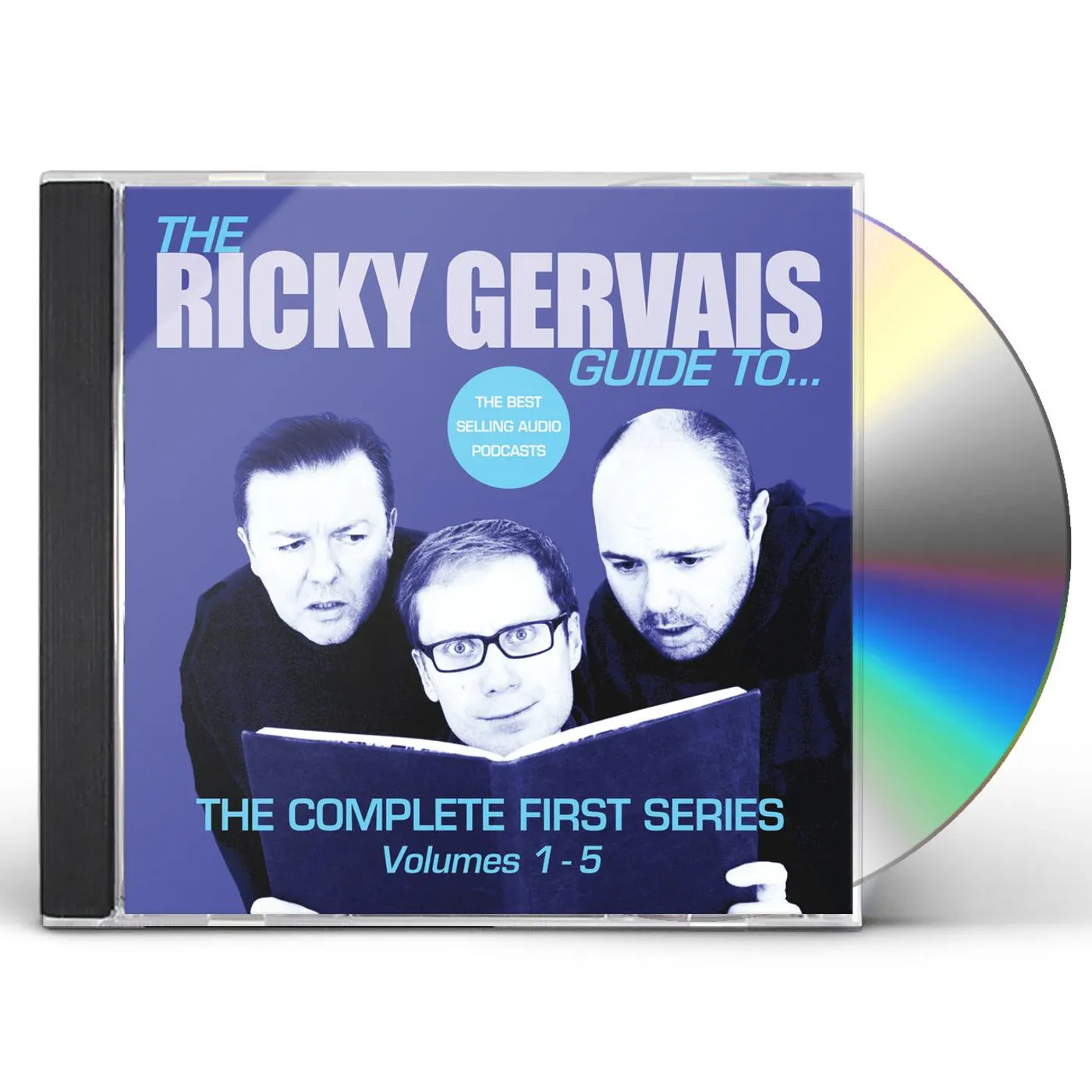 Ricky Gervais COMPLETE PODCASTS VOLUMES 1-5 CD