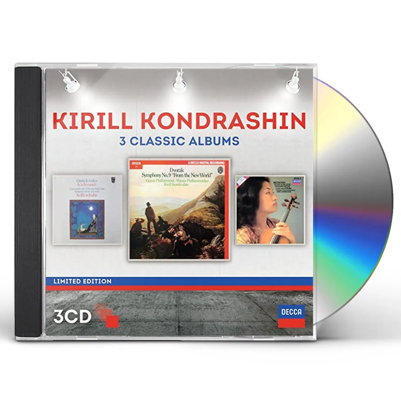 Kirill Kondrashin KYRIL KONDRASHIN: THREE CLASSIC ALBUMS CD