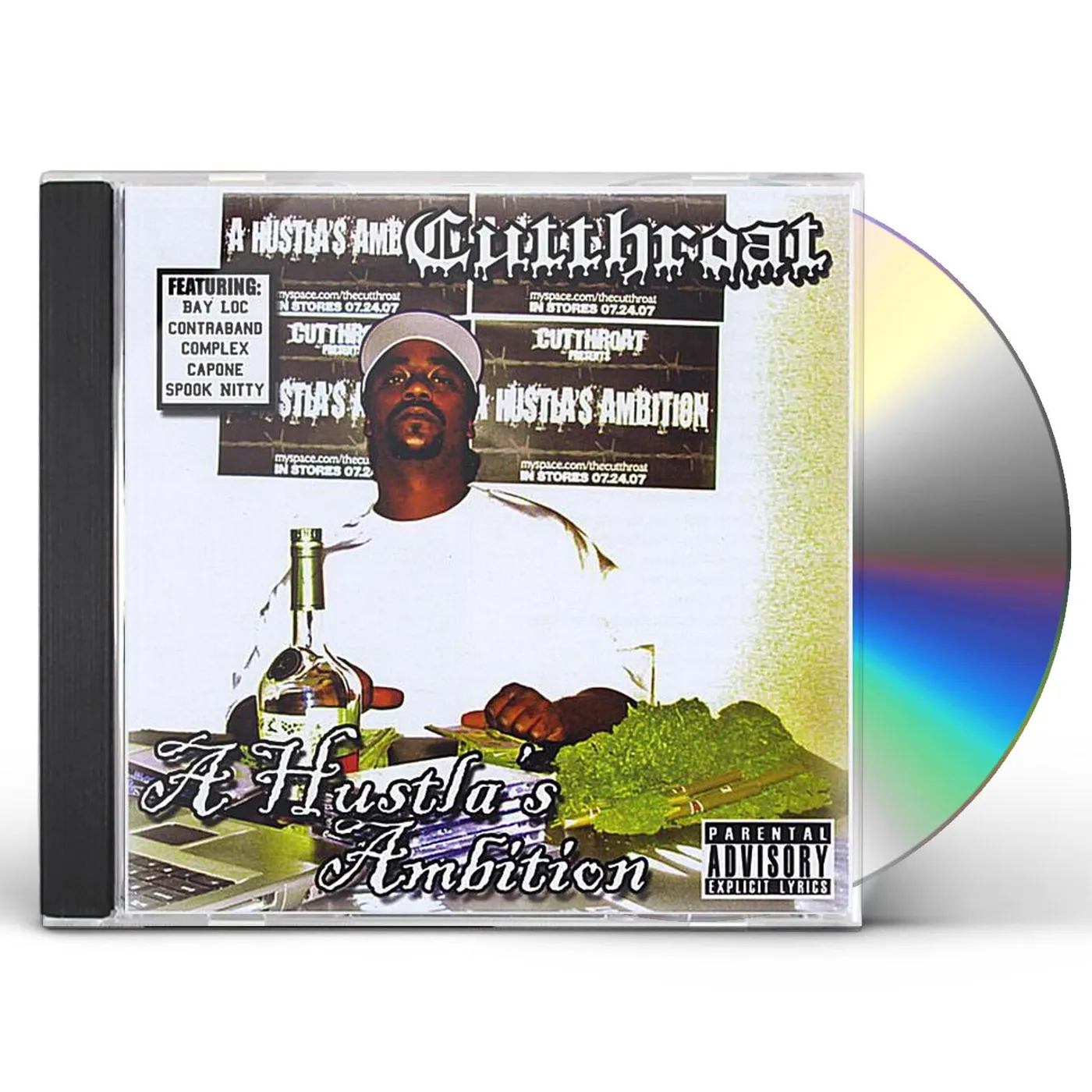 Cutthroat 4TH DISTRICT: A HUSTLA'S AMBITION 3 CD