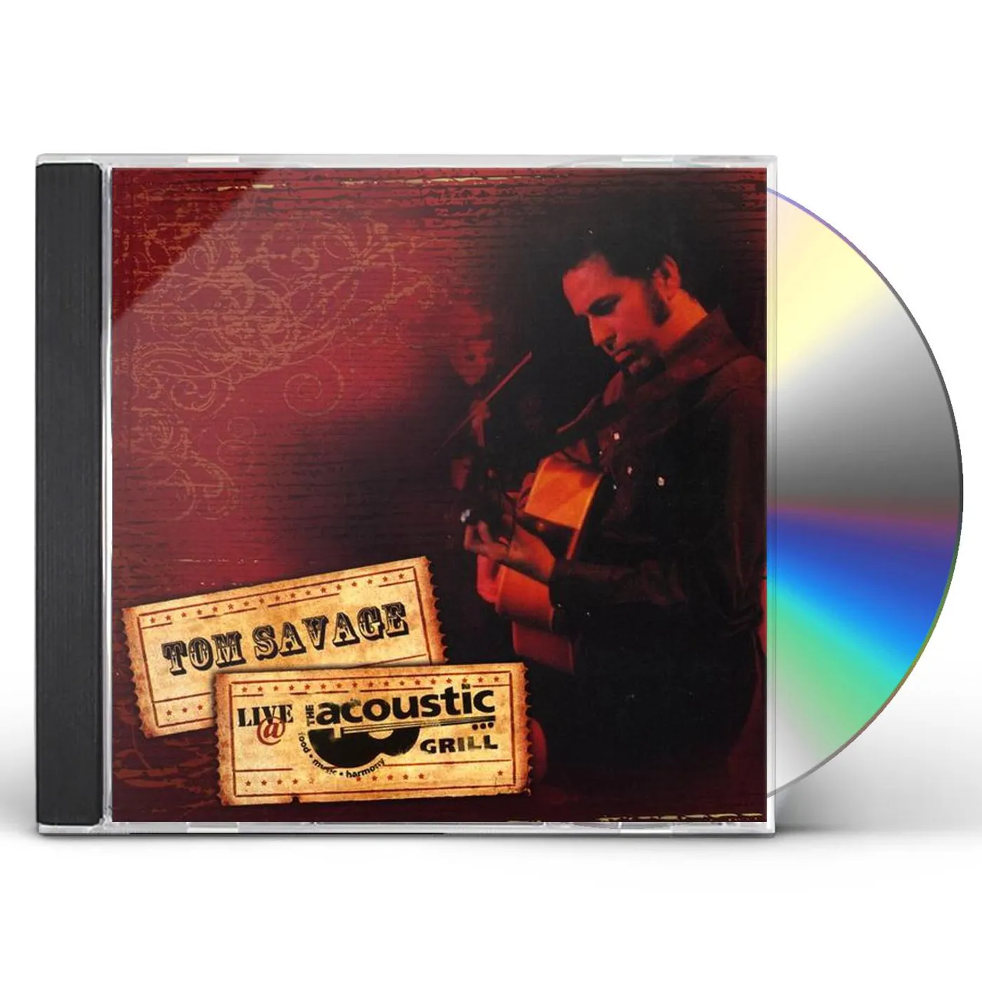 Tom Savage LIVE AT THE ACOUSTIC GRILL CD