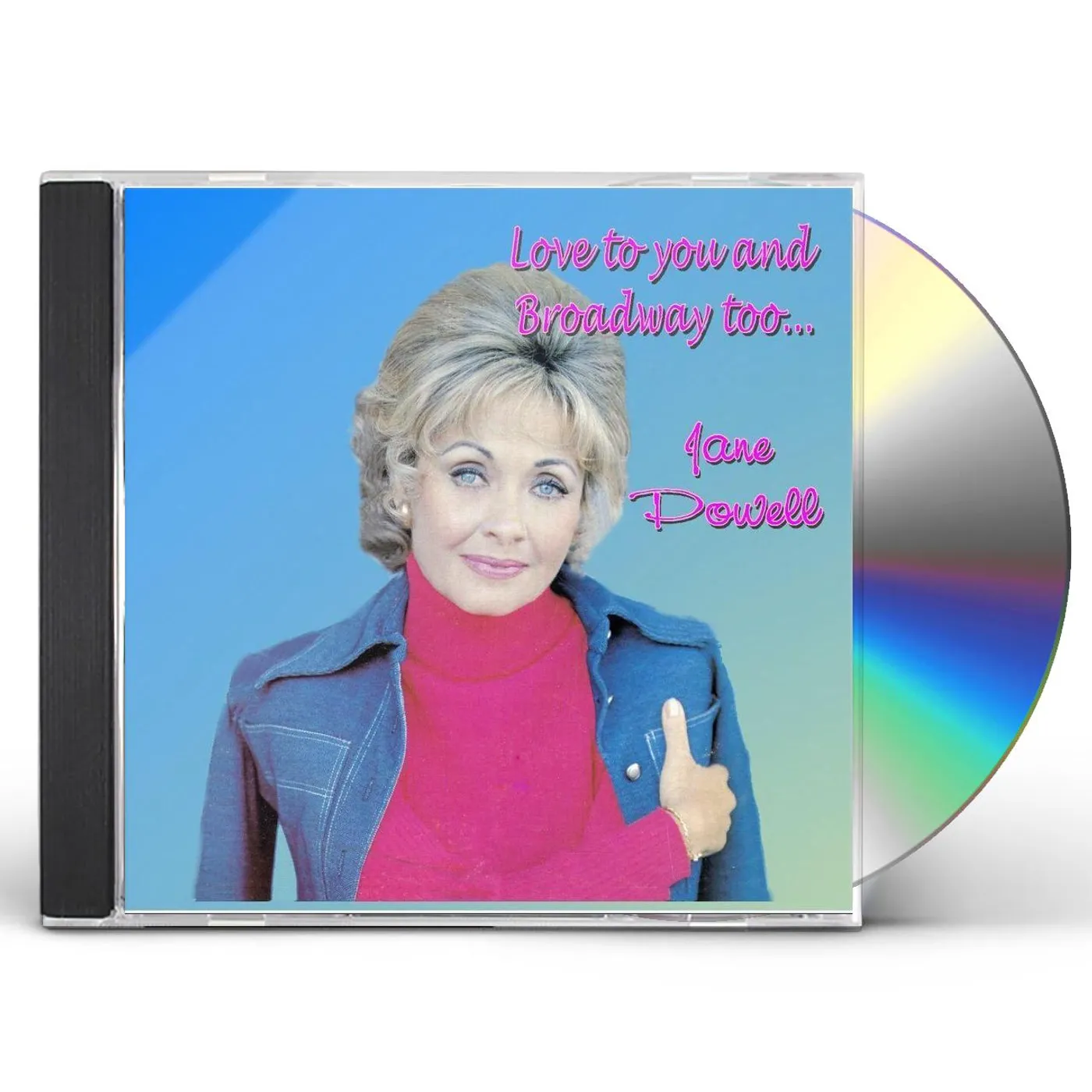 Jane Powell LOVE TO YOU AND BROADWAY TOO CD