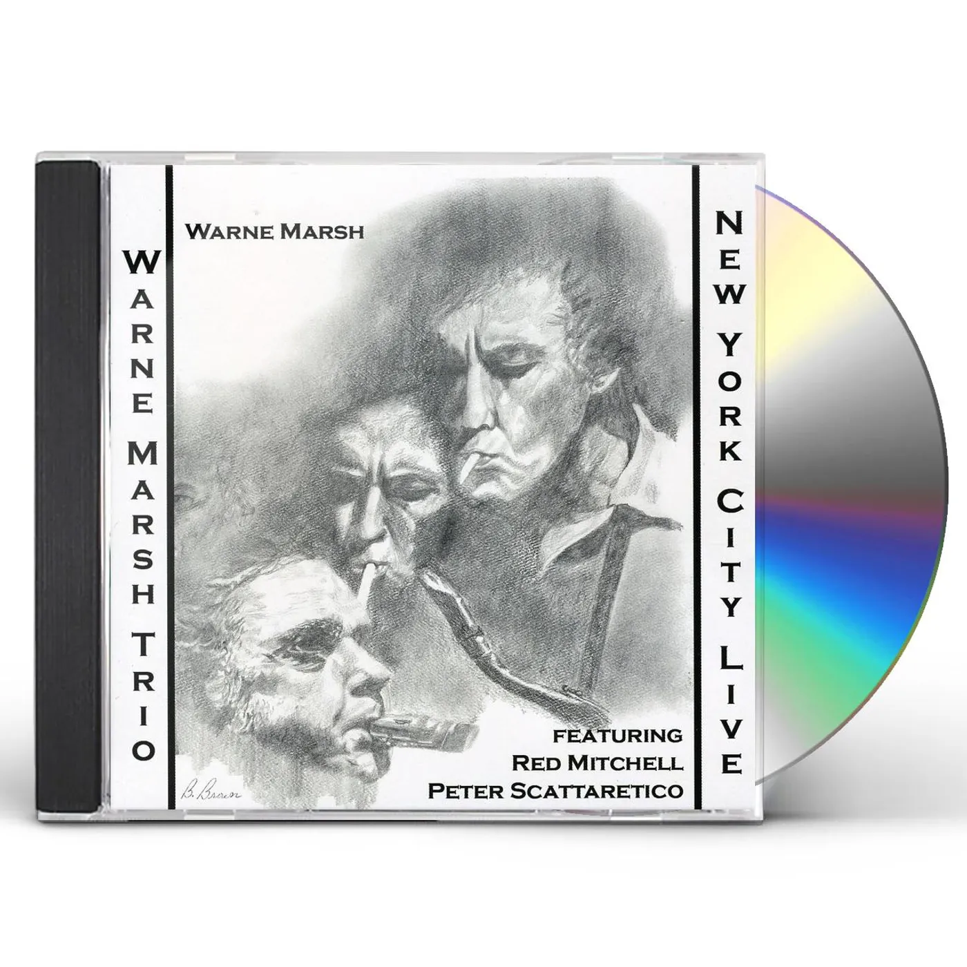Warne Marsh NEW YORK CITY LIVE CD