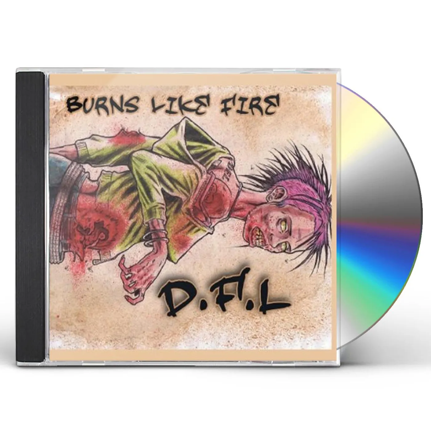 Burns Like Fire D.F.L. CD