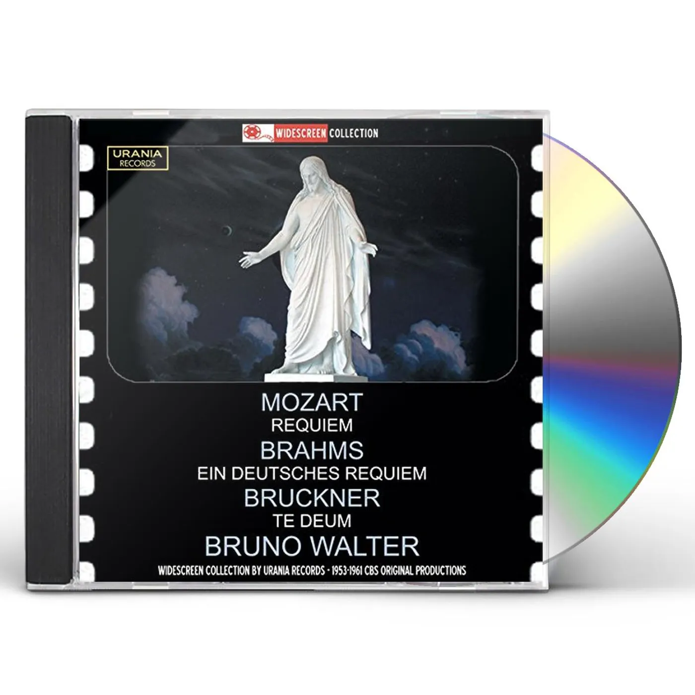 BRUNO WALTER CONDUCTS MOZART BRAHMS & BRUCKNER CD