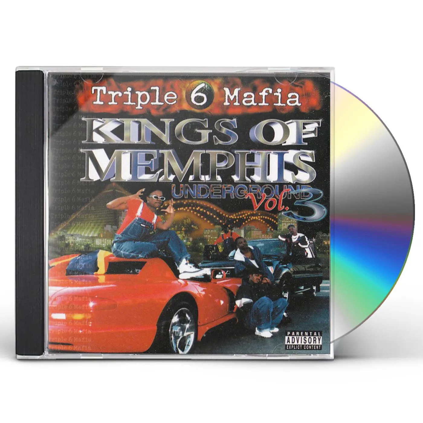 Three 6 Mafia KINGS OF MEMPHIS UNDERGROUND VOL.3 CD