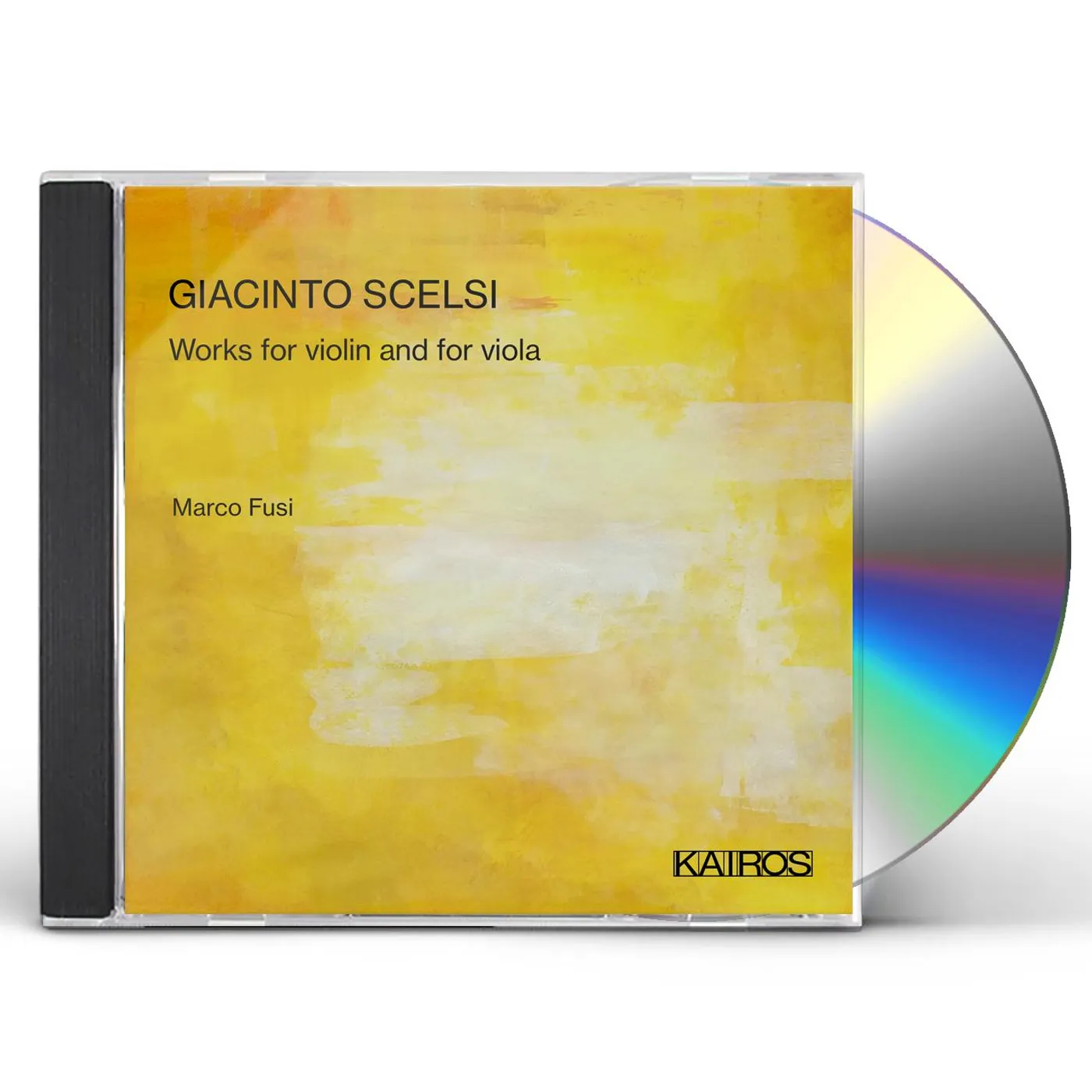 Marco Fusi Giacinto Scelsi: Works For Violin And Fo CD