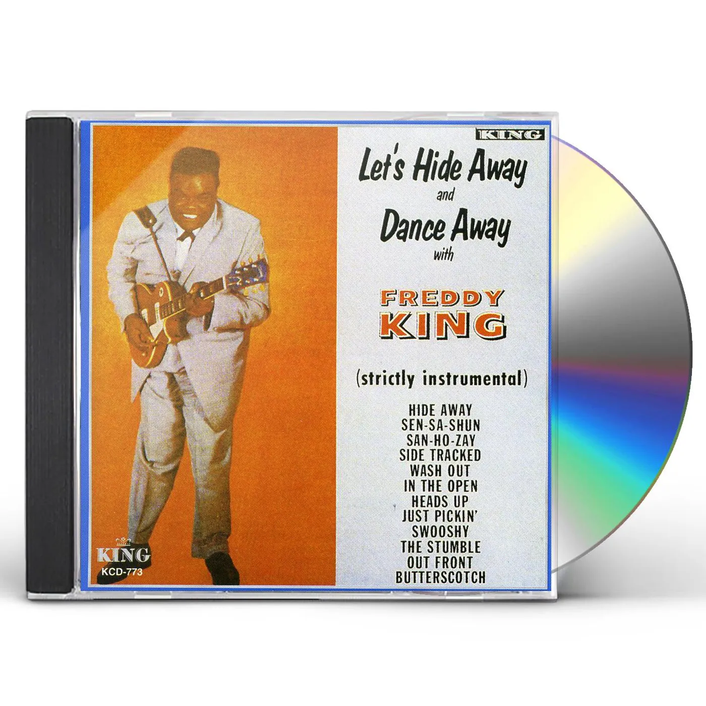 Freddy King LET'S HIDE AWAY & DANCE AWAY CD