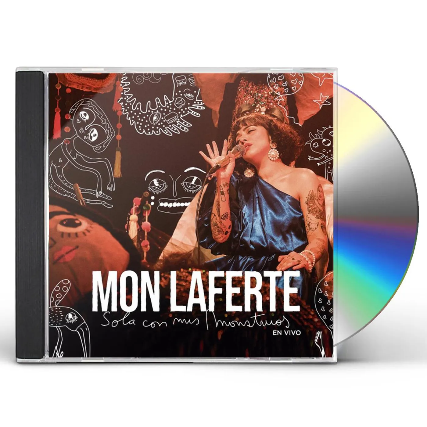 Mon Laferte SOLA CON MIS MONSTRUOS: EN VIVO CD