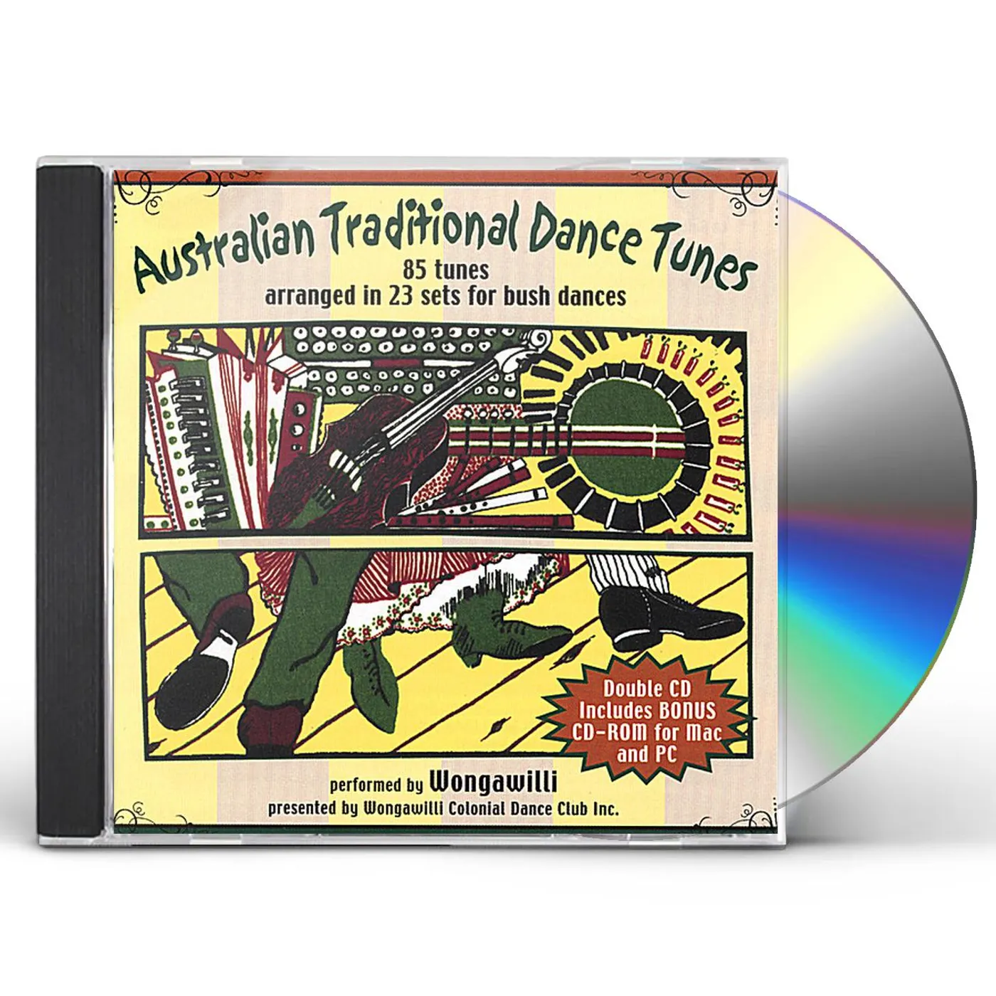 Wongawilli AUSTRALIAN TRADITIONAL DANCE TUNES CD