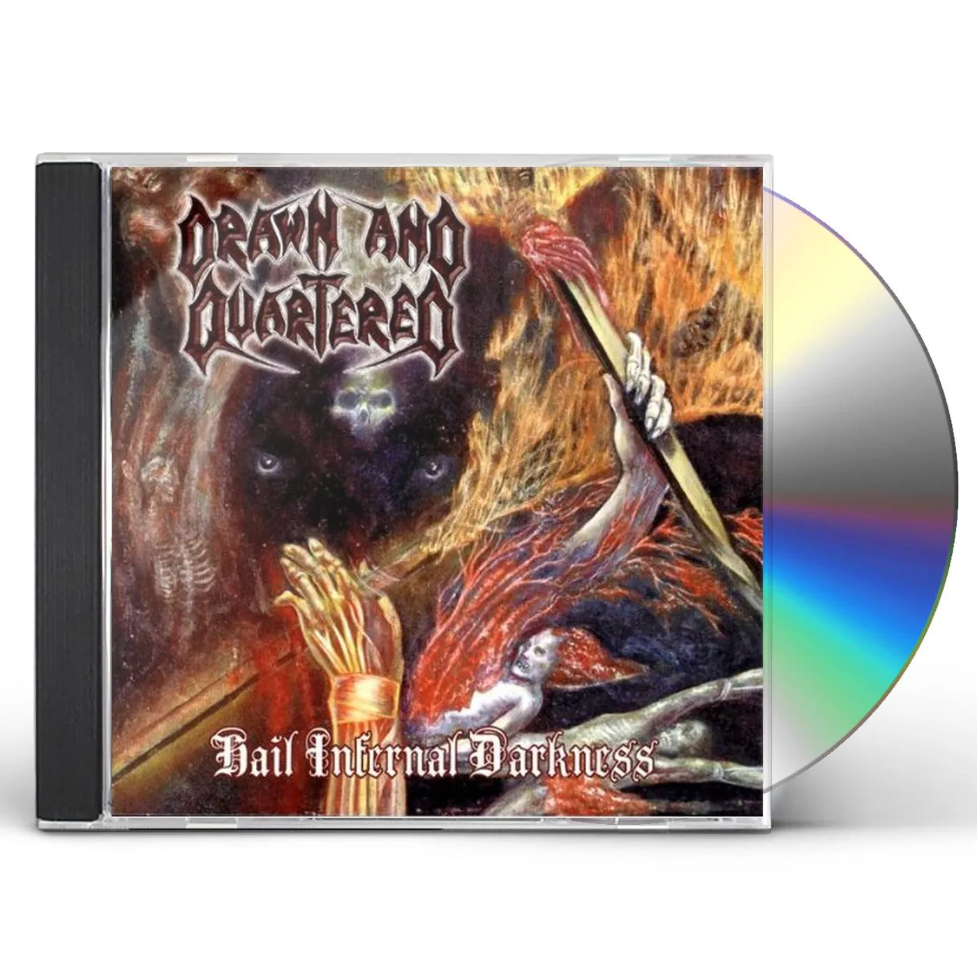 Drawn & Quartered HAIL INFERNAL DARKNESS CD