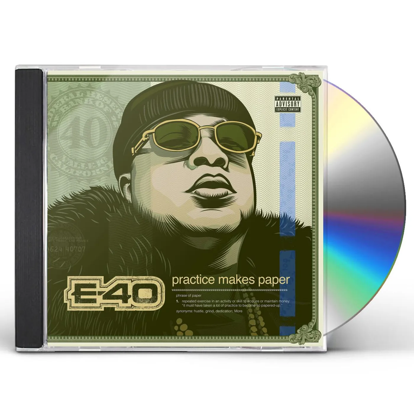 E-40 PRACTICE MAKES PAPER CD