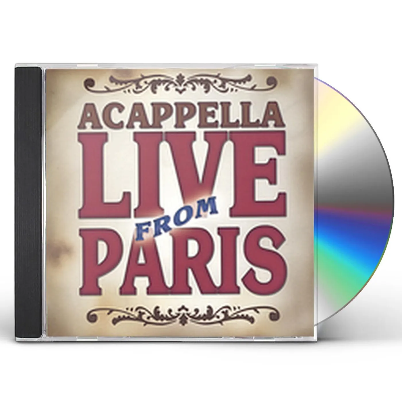 Acappella LIVE FROM PARIS CD