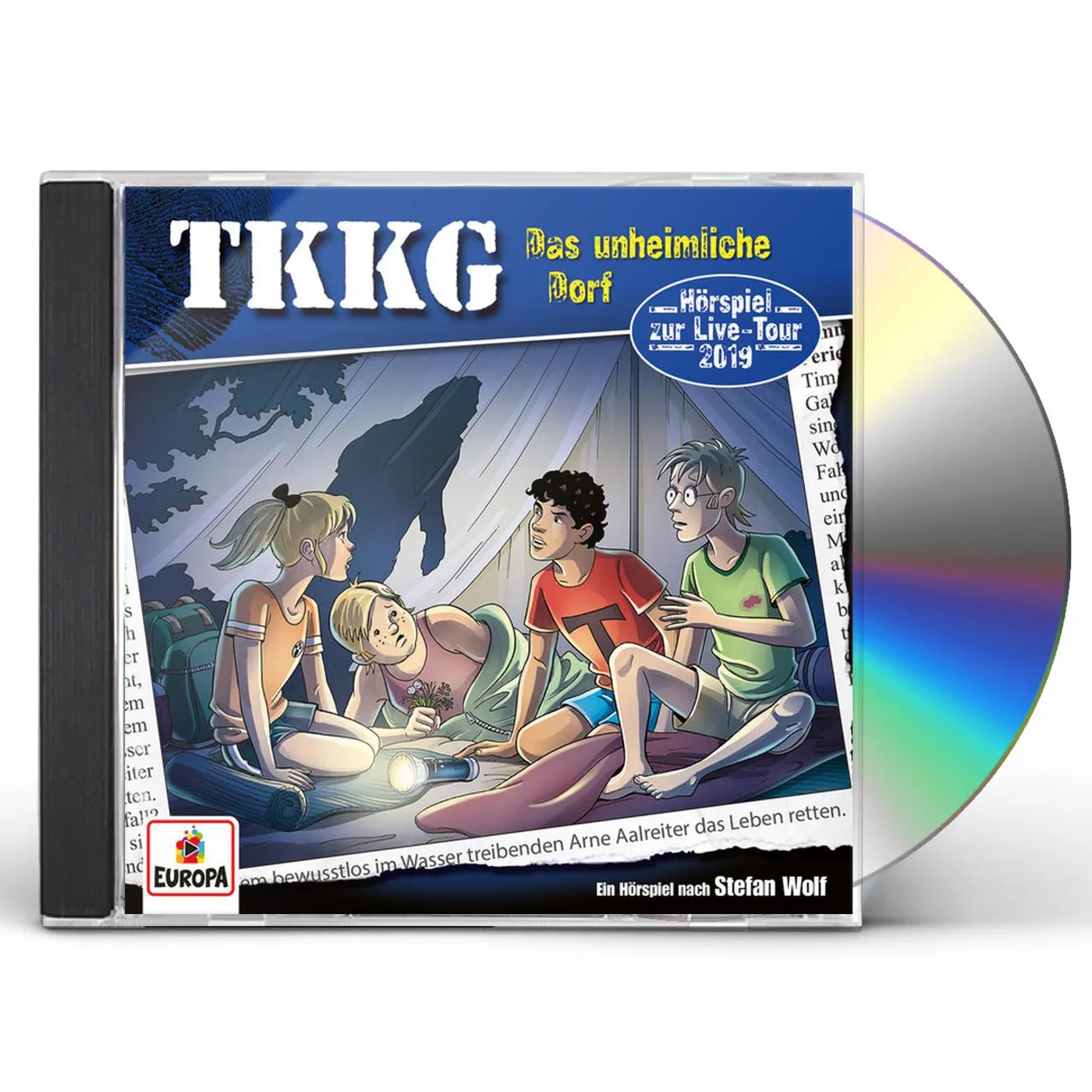 TKKG 213/DAS UNHEIMLICHE DORF CD