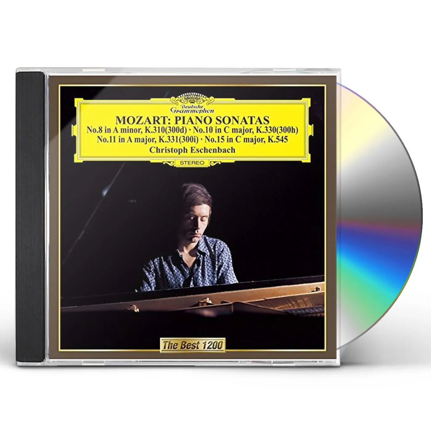 Christoph Eschenbach MOZART: PIANO SONATAS NO. 8. NO. 10. CD