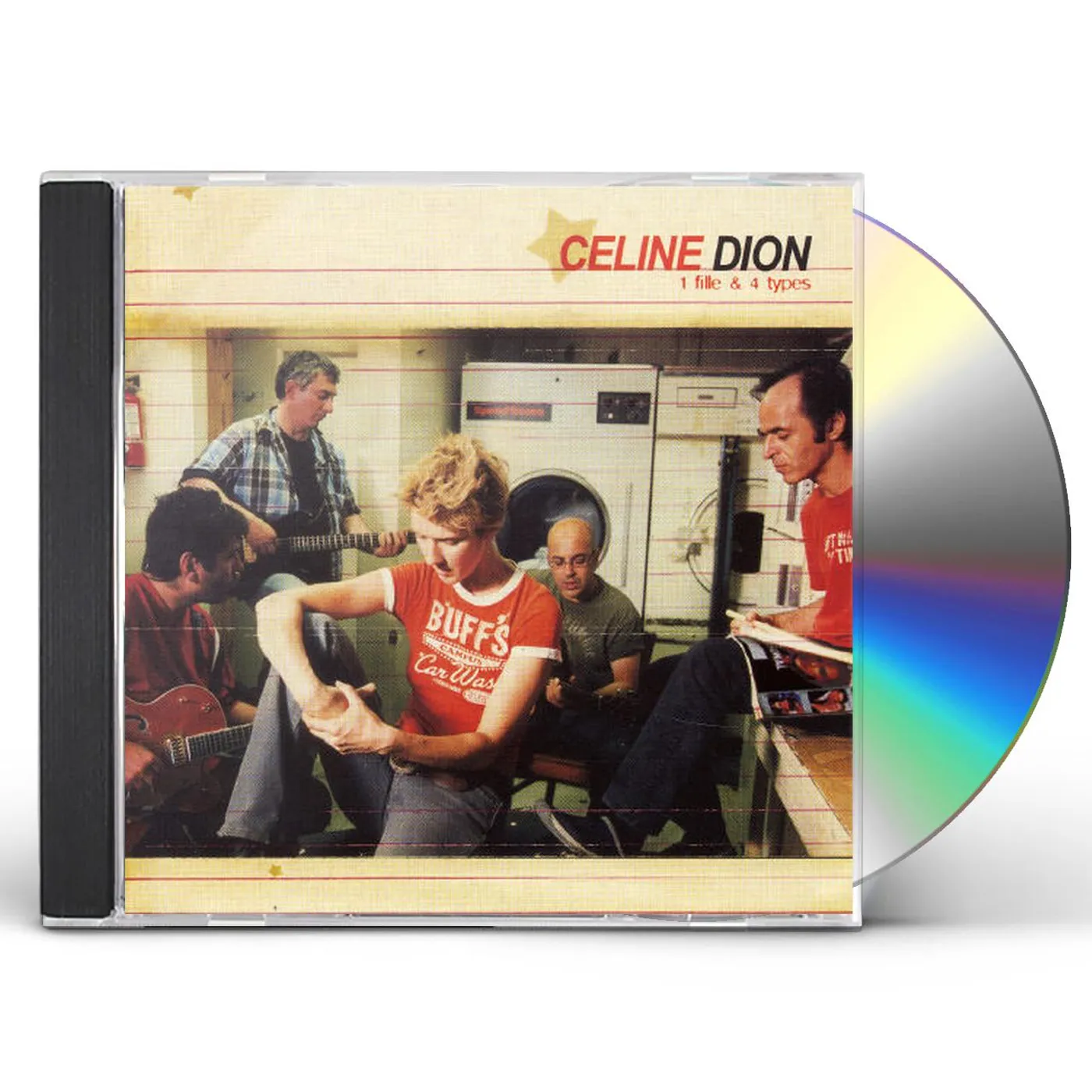 Céline Dion 1 FILLE ET 4 TYPES CD