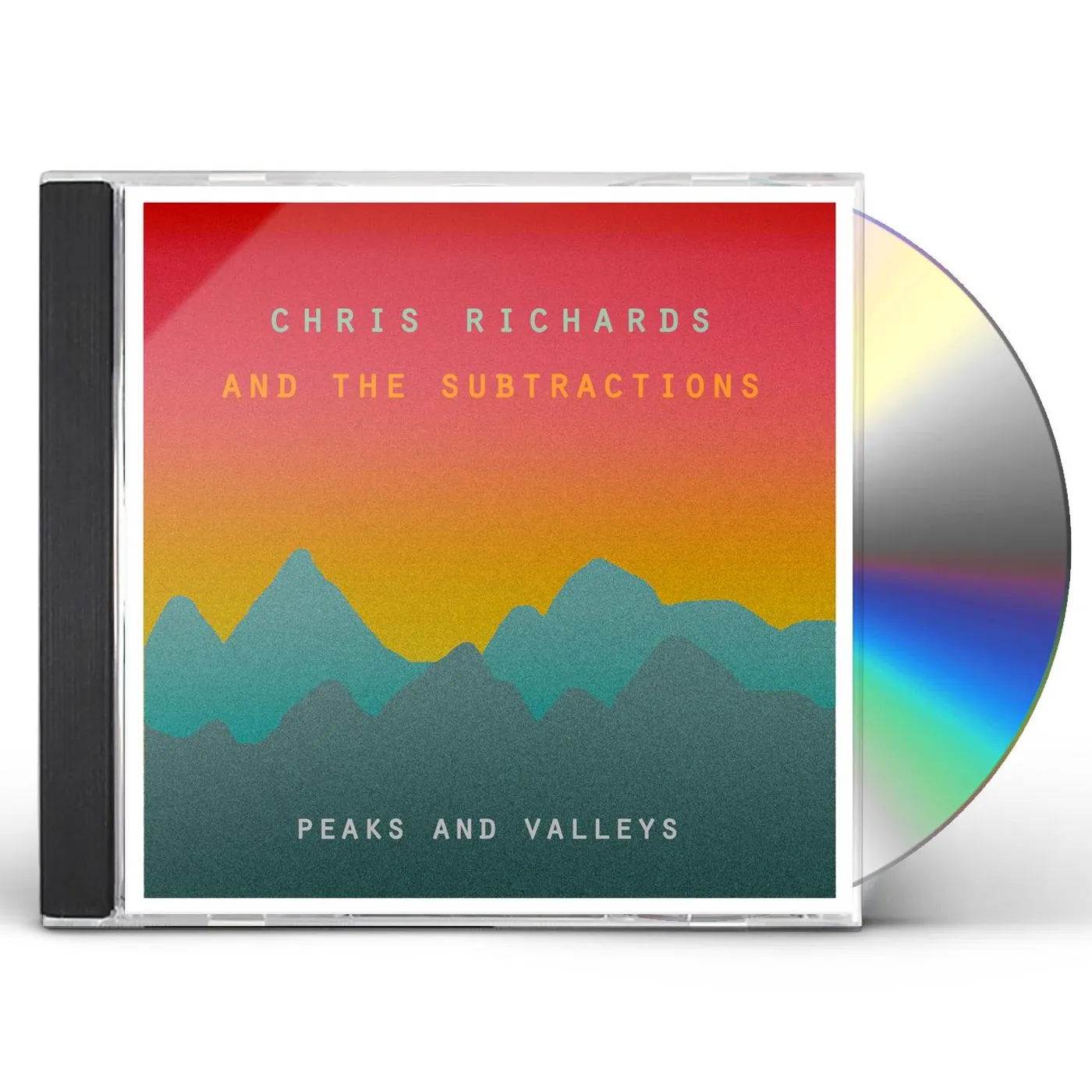 Chris Richards and the Subtractions PEAKS & VALLEYS CD