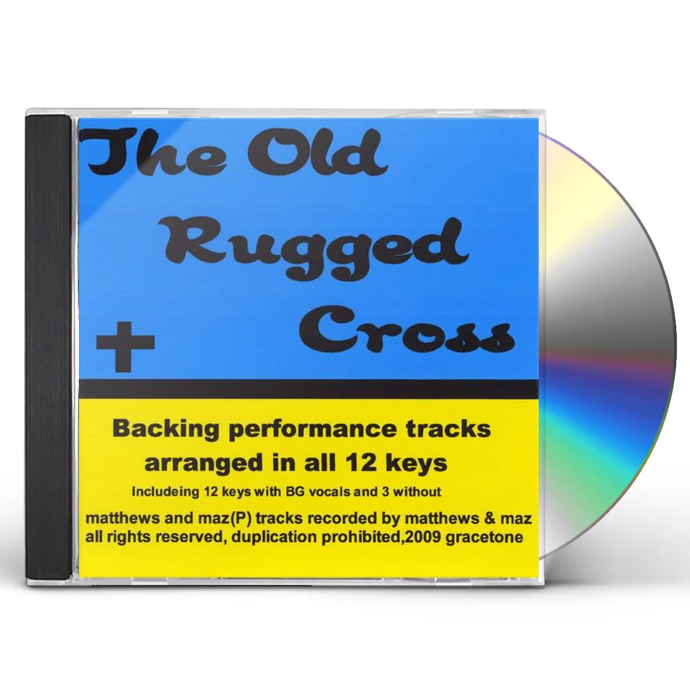 Matthews & Maz OLD RUGGED CROSS BACKING PERFORMANCE TRACKS CD