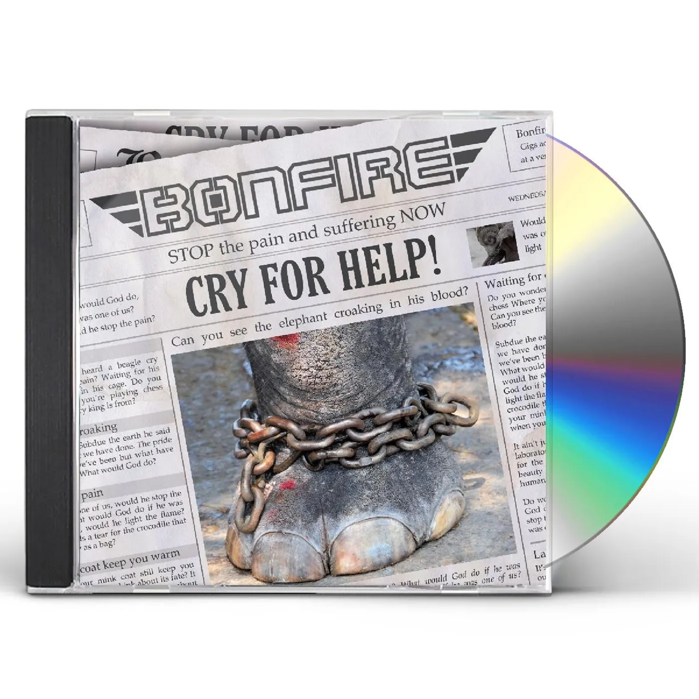 Bonfire CRY4HELP CD