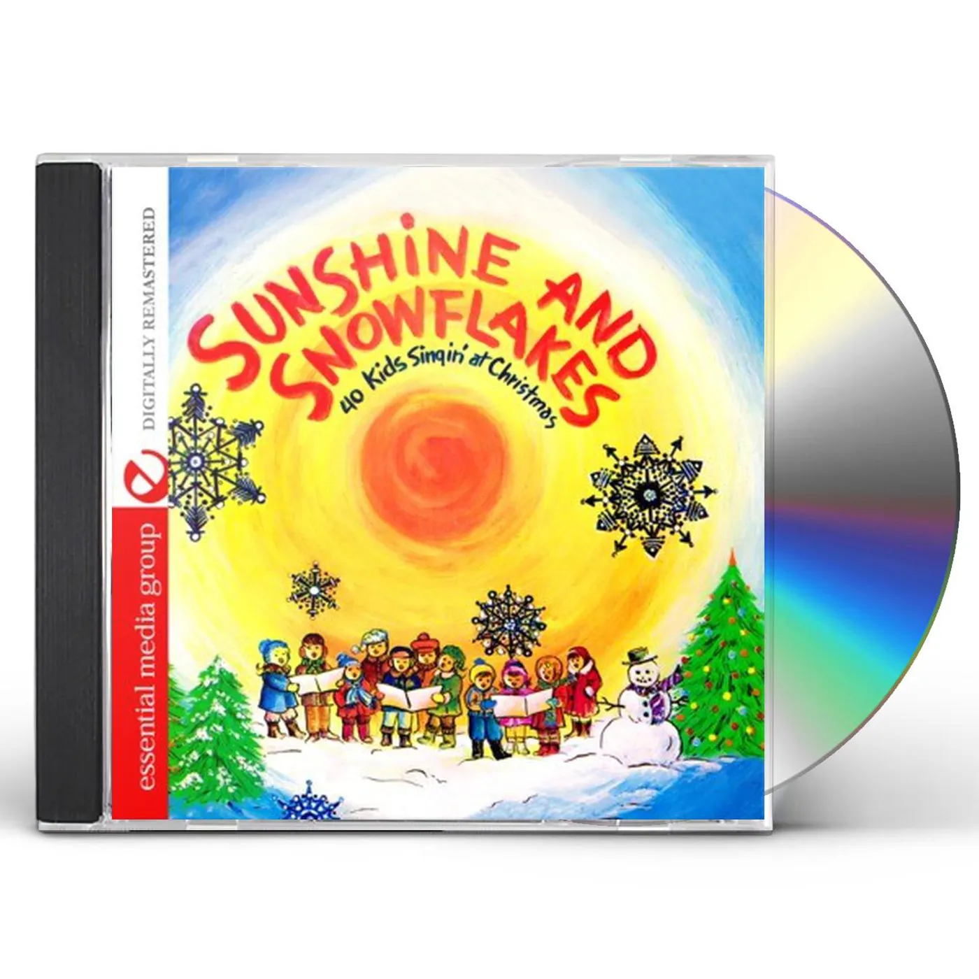 40 Kids Singin' At Christmas SUNSHINE AND SNOWFLAKES CD