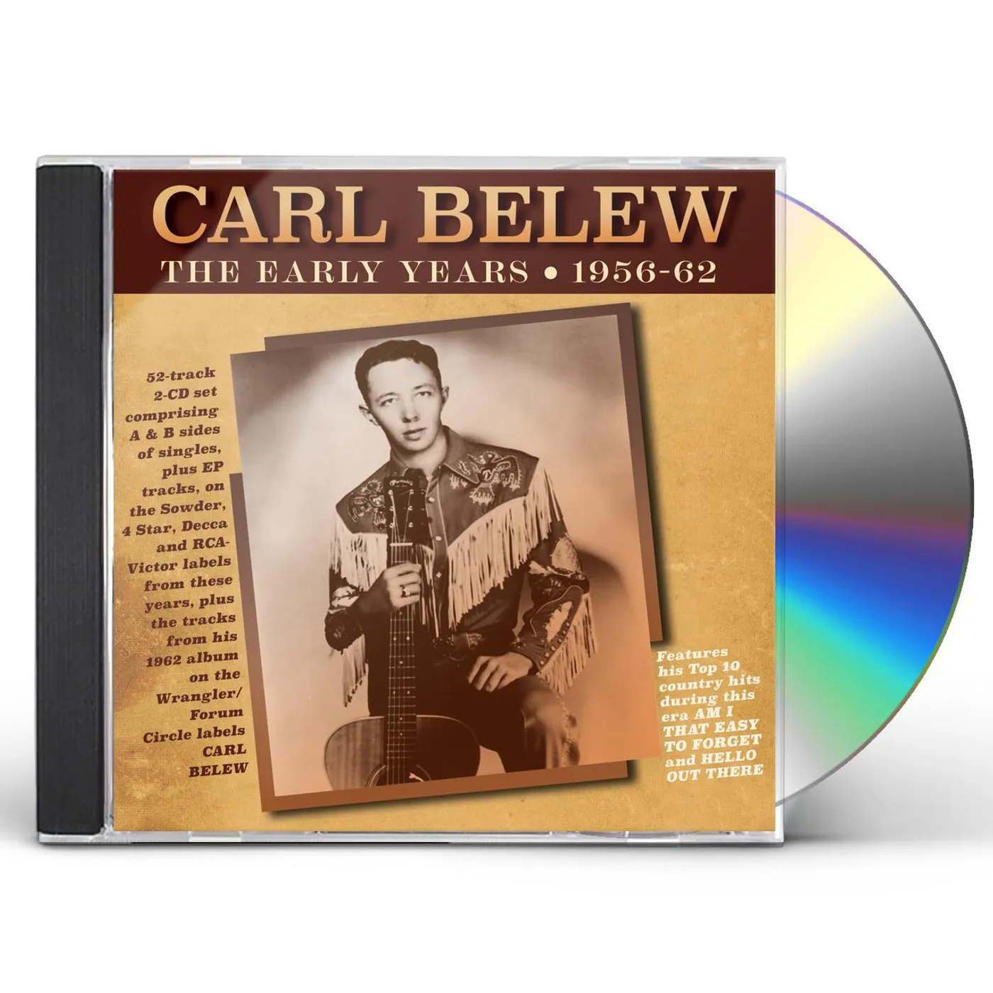 Carl Belew EARLY YEARS 1956-62 CD